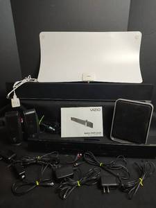 lot 841 image: VIZIO Soundbar with RCA Amplified Antenna, Logitech Speakers Bundle and More