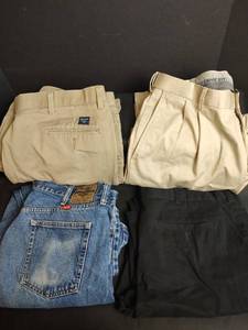 lot 910 image: Mens Pants Lot, See Pictures for Sizes
