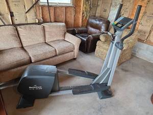 lot 1019 image: NordicTrack CX 938 Elliptical Machine- no power cord but can be used with batteries