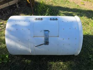 lot 1203 image: Compost Barrel