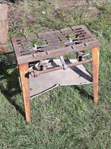 lot 1222 image: Vintage Metal Stove