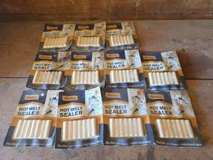 lot 1232 image: 11 Powr-Kraft Hot Melt Sealer Stick Packages