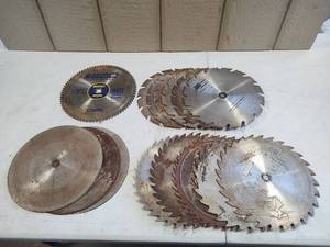 lot 1580 image: Saw Blades Lot