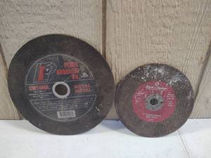 lot 1581 image: Cutting Wheels and Blades