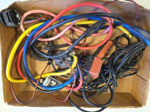 lot 1591 image: Winch Remote Control Cable Assembly with Multiple Colored Leads