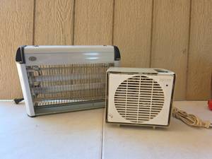 lot 1599 image: Insect Killer EGP-BUG-006 30W and Patron Heater Plus Fan