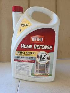 lot 1612 image: New Ortho Home Defense Insect Killer Indoor & Perimeter Refill 1.33 gal