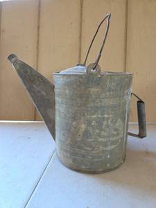 lot 1629 image: Galvanized Watering Can