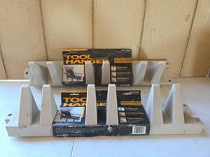 lot 1634 image: Suncast 2 ft. Wide Tool Hanger Model V724 Wall Mount Storage