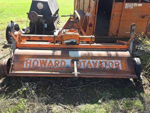 lot 2014 image: Vintage Howard Rotavator Rotary Tillage Equipment - see description for removal information