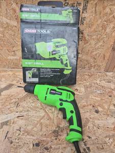 lot 201 image: OEM Tools 38 Inch Drill 4A 120V 0-3000 RPM Model 24669