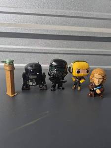 lot 269 image: Funko Pop Figures Lot 5-Pack Star Wars Characters