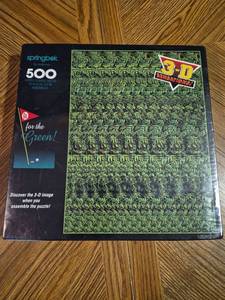 lot 301 image: Springbok 3-D Sensations 500 Piece Interlocking Puzzle