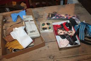 lot 2763 image: Vintage Bow Ties, Suspenders and More