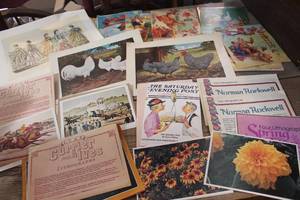 lot 2796 image: Vintage Currier & Ives Lithographs and More