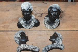 lot 2820 image: Vintage Hawaii Busts and More