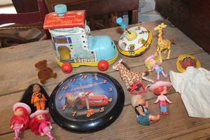 lot 2833 image: Vintage Fisher Price Lacing Shoe & More