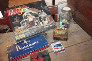 lot 2842 image: NIP 3D Puzzle, Marbles, Playing Cards & More