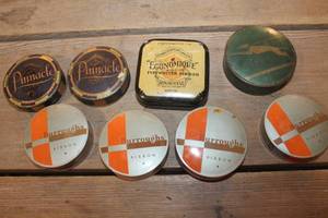 lot 2863 image: Vintage Typewriter Ribbon Tins