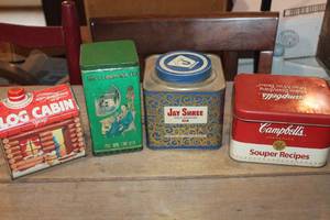 lot 2876 image: Vintage Tins