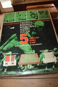 lot 2883 image: Vintage Computer Sports Game untested
