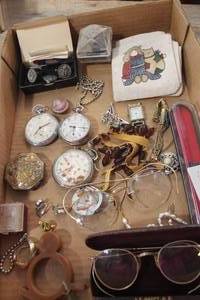 lot 2927 image: Antique Glasses, Pocket Watches and More