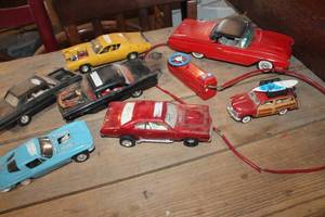 lot 2944 image: Vintage Remote Control Car untested & More