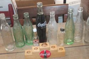 lot 2972 image: Vintage Pop Bottles, Dr. Pepper, Nehi & More