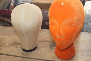 lot 3024 image: Vintage Head Forms