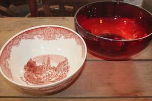 lot 3027 image: Vintage Shreve Bowl and More
