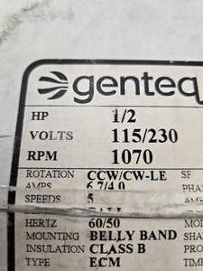 Genteq Electric Motor