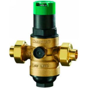 lot 11647 image: Honeywell Home DS06  Dialset Low Lead Pressure Regulate - Model DS06-101-SUT-LF
