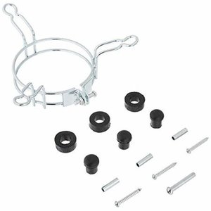 lot 11653 image: Bobrick 11 in. Belly Band Blower Mounting Ring - Model MAR08026