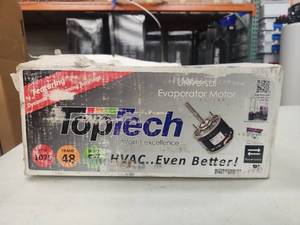 lot 18694 image: TopTech Universal Evaporator Motor - Model TT-E75-3SP1&nbsp