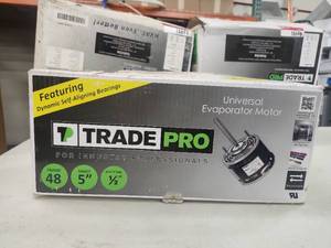 lot 18697 image: TTrade Pro Universal Evaporator Motor - Model TP-E75-3SP1