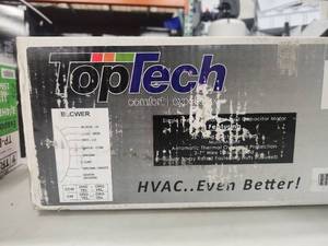 lot 18714 image: TopTech RPM Evaporator Motor - Model TT-E75-3SP1