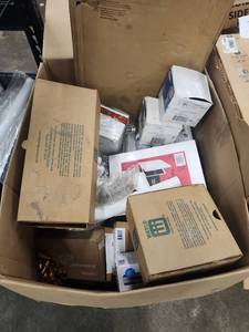 lot 18740 image: ProFlo Plumbing Fixtures and Fittings Lot - Multiple PVC Pipes, Valves, and Adapters