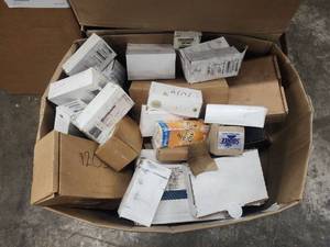 lot 18741 image: Mixed HVAC Parts Lot - Capacitors, Control Boards &amp Components