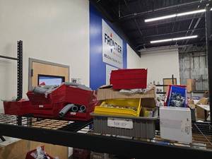 lot 11697 image: Electrical Supplies Lot Clamps, Junction Boxes, Connectors, Hardware and More