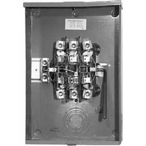 lot 11704 image: Milbank Ringless 3-Wire Lever Bypass Meter Socket - Model U4702-X-5T9-K3-K2-IL
