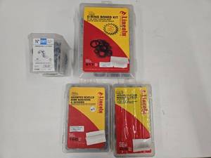 lot 11706 image: 4-Piece Lot Plumbing Hardware Kits O-Rings Straps Washers Screws