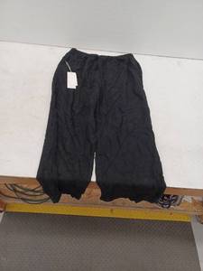 lot 18350 image: Black Drawstring Lounge Pants, XXL