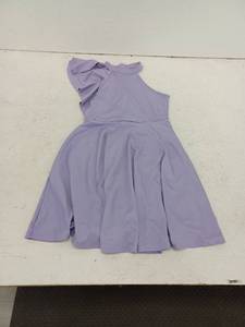 lot 18368 image: WDIRARA Girls Lavender Sleeveless Dress, 10Y