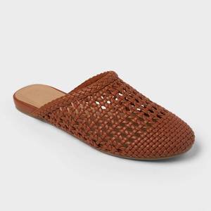 lot 18393 image: Universal Thread Womens Rosaline Flats Memory Foam Cognac 7