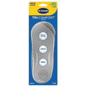 lot 18434 image: Dr. Scholls Tri-Comfort Shoe Insoles for Men Size 8-12