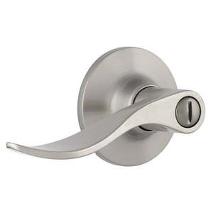 lot 18439 image: Miseno MLK3011 Torry Wave Privacy Door Lever Set, 3 Pack
