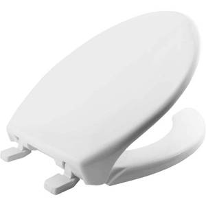 lot 18467 image: Bemis Elongated Toilet Seat With Cover B1950000