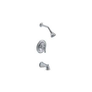 lot 18480 image: Proflo PF4830GCP Bartlett Tub and Shower Trim Package Chrome