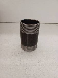 lot 18504 image: Alro Steel Pipe Nipple Threaded Steel Tubing, 15 Pack, 3 x 5 12 Inch