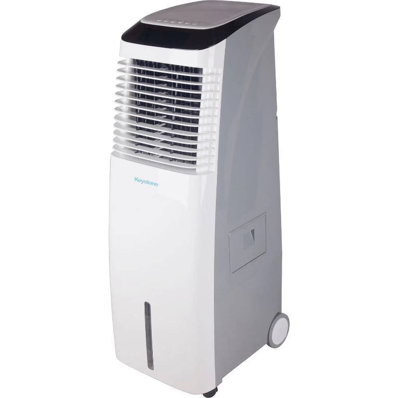 lot 64000 image: NEW Factory Refurbished Keystone 30-Liter Indoor Evaporative Air Cooler (Swamp Cooler) with Wi-Fi Function RETAIL $280.00